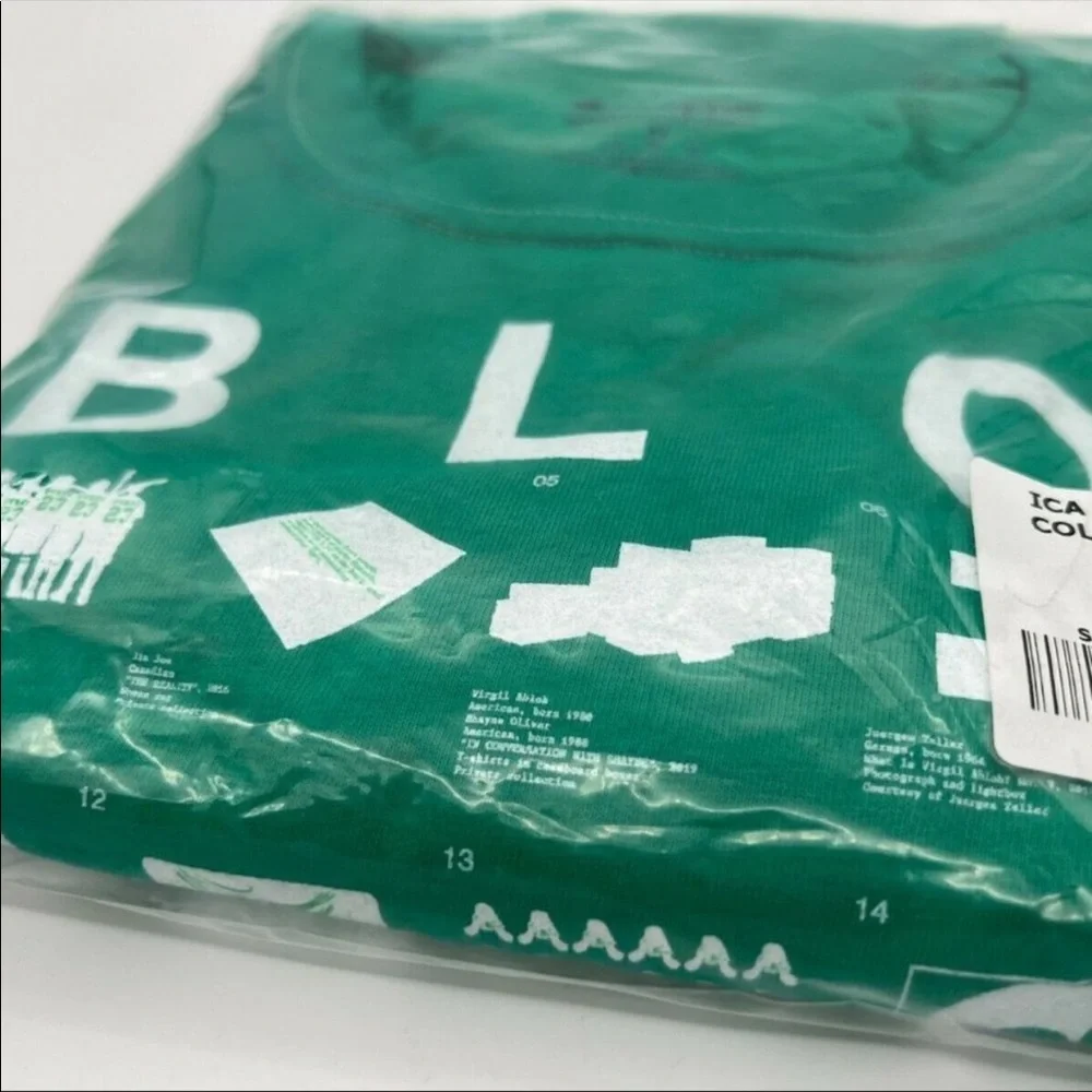 100% AUTHENTIC LIMITED EDITION VIRGIL ABLOH x CHAMPION x ICA – "COLLECTION TEE" - Picture 3 of 8